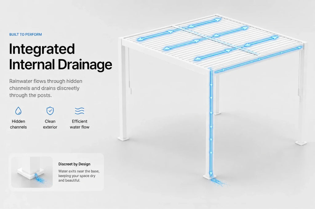Luxor™ Louvered Pergola