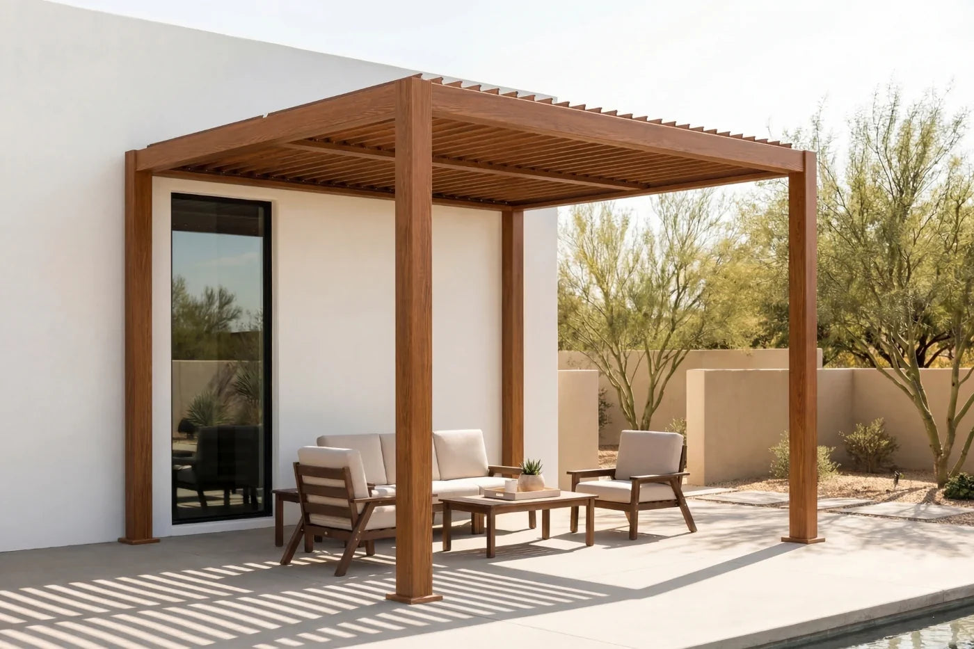 Luxor™ Louvered Pergola