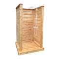 Premium Outdoor Sauna Shower