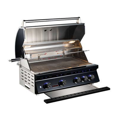 Whistler CBB4-B-LP/NG — three-quarter open-hood view